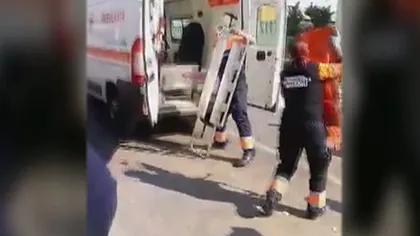 Un candidat la o primărie din judeţul Giurgiu, lovit de o maşină VIDEO