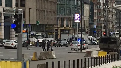Alertă cu bombă la un centru comercial din Bruxelles. Un suspect a fost reţinut