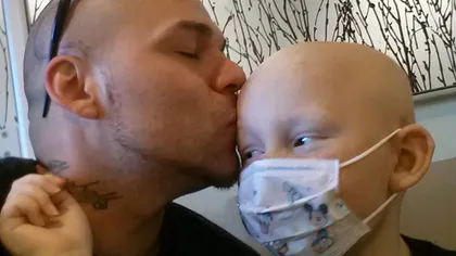 Gestul emoţionant al unui tată pentru fiul său bolnav de cancer