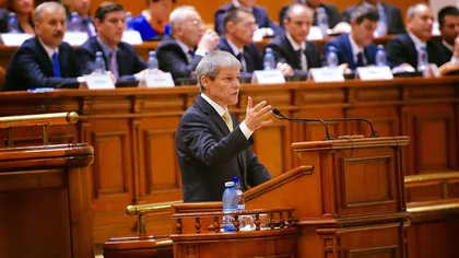 Premierul Dacian Cioloş, chemat în faţa Parlamentului pentru a da explicaţii privind programul de guvernare