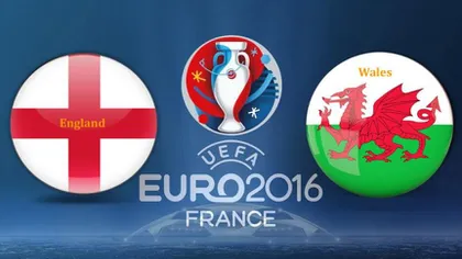 Anglia - Ţara Galilor 2-1 în Grupa B de la Euro 2016