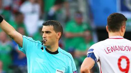 Naţionala s-a întors acasă, arbitrul Haţegan rămâne la EURO 2016. A fost delegat la meciul Italiei