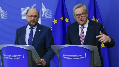 Juncker şi Schulz îi liniştesc pe funcţionarii europeni britanici