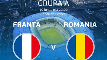ROMANIA - FRANTA LIVE VIDEO 1-2: Cum vezi online meciurile de la Euro 2016 UPDATE