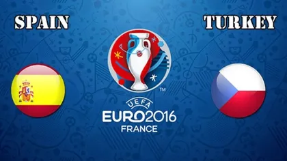 SPANIA-TURCIA 3-0 în Grupa D de la EURO 2016. 