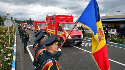 Sicriul cu trupul neînsufleţit al copilotului elicopterului SMURD prăbuşit în Republica Moldova a fost adus la Bacău