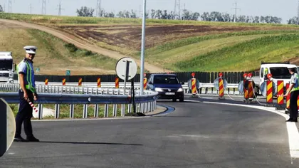 Şofer surprins în timp ce conducea cu 208 km pe oră pe Autostrada A3 Turda - Borş