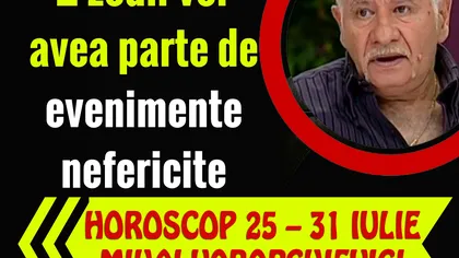 Horoscop Mihai Voropchievici săptămâna 25-31 iulie: Ce zodii au noroc şi ce zodii au ghinion