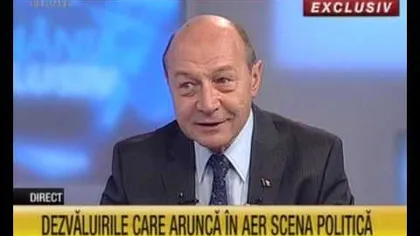 Traian Băsescu, în direct la Romania TV. Dezvăluiri despre 