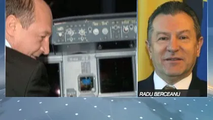 Radu Berceanu dezvăluie de ce nu a vrut Băsescu un avion precum Iohannis
