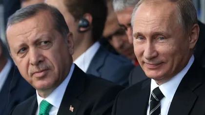 Kremlinul confirmă o întâlnire Putin-Erdogan la începutul lui august, în Rusia