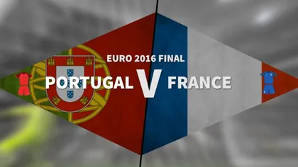 FINALA EURO 2016 LIVE VIDEO ONLINE: FRANŢA - PORTUGALIA DOLCE SPORT LIVE STREAMING: 1-0