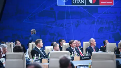 Klaus Iohannis, la Summitul NATO: Am obţinut dezvoltarea de noi opţiuni pentru dimensiunile aeriană şi maritimă la Marea Neagră