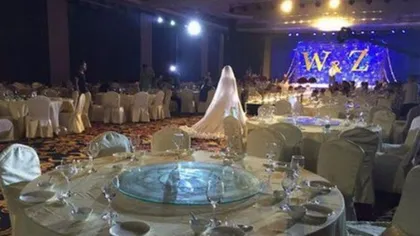 Cea mai tristă nuntă. Mirii aşteptau 300 de invitaţi şi nu a venit nimeni. Ce s-a întâmplat FOTO