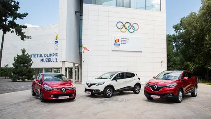 Renault lansează ediţia limitată Renault Olimpic. Ce maşini vor primi medaliaţii de la JO 2016