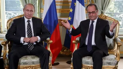 Summit-ul NATO: Hollande îi ia apărarea lui Putin: Rusia nu este o ameninţare