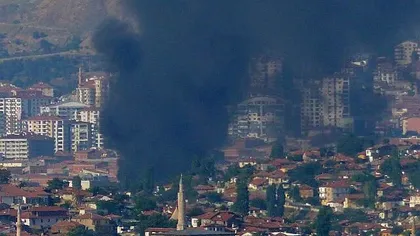 Explozie puternică la Ankara. Deflagraţia ar fi avut loc lângă sediul televiziunii publice GALERIE FOTO