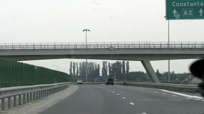 Lucrări pe Autostrada Bucureşti - Constanţa