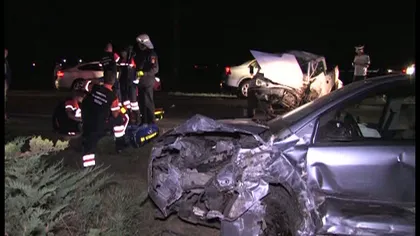 Accident grav în Buzău. Un şofer a murit pe loc, iar alte două persoane au fost rănite VIDEO