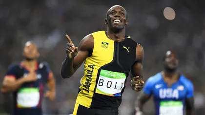 OLIMPIADĂ: Usain Bolt, al treilea titlu consecutiv la 100 metri