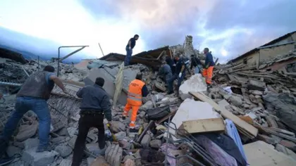 Cutremur Italia. Fiul femeii moarte din Dolj a reuşit să supravieţuiască sărind de la etajul casei