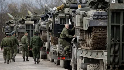 Autorităţile ucrainene: Rusia a trimis trupe mai bine echipate la graniţa Ucrainei cu Crimeea