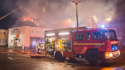 Incendiu la un centru pentru refugiaţi din Germania. 22 de persoane au fost rănite