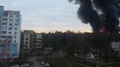 Un depozit din Moscova a fost cuprins de flăcări. 17 persoane au murit