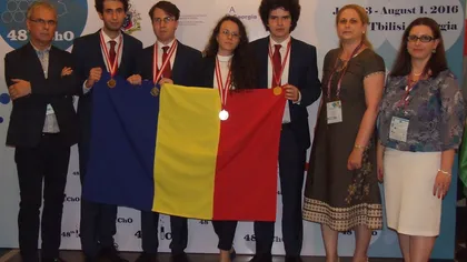 Cel mai bun rezultat la Olimpiada Internaţională de Chimie: Elevii români au câştigat trei medalii de aur şi una de argint