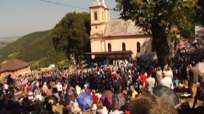 Peste 30.000 de pelerini s-au adunat la Mănăstirea Nicula, de Sfânta Maria