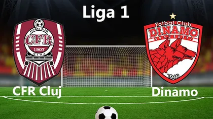 CFR Cluj - Dinamo 0-0 în ultimul meci din etapa a 3-a a Ligii I