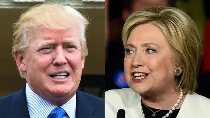 SUA, cel mai recent sondaj: Hillary Clinton îl devansează pe Donald Trump cu 6 procente