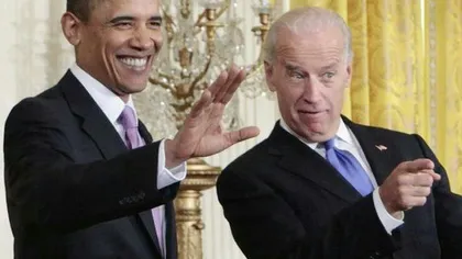 Vicepreşedintele american Joe Biden i-a trimis un mesaj pe Twitter lui Obama şi o brăţară a prieteniei