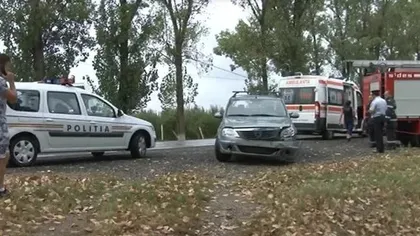 ACCIDENT pe şoseaua Timişoara-Cenad. Au fost implicate trei maşini şi un autocar cu 54 de pasageri