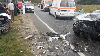 Plan ROŞU de intervenţie, în Caraş-Severin. Mai multe persoane, rănite în urma unui accident