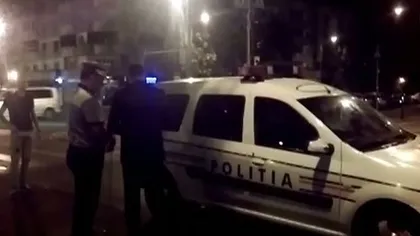 Accident grav: Un poliţist a lovit un pieton în Slatina VIDEO