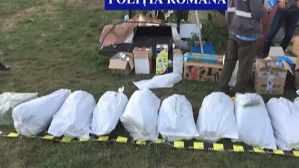 Pensionari bănuiţi de cultivarea ilicită de droguri şi trafic de droguri de risc. Poliţiştii au confiscat 100 kg de cannabis
