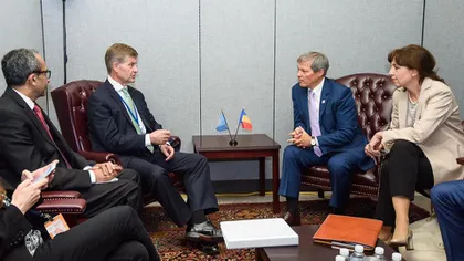 Dacian Cioloş, după prima zi la ONU: România are vocaţia unui actor important în relaţiile internaţionale multilaterale