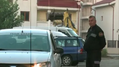 Pericol de explozie într-un cartier de vile bucureştean. Un proiectil a fost găsit de muncitori