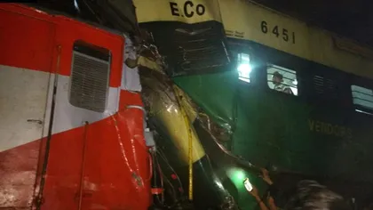 Un mort şi mai mulţi răniţi în coliziunea a două trenuri, în India
