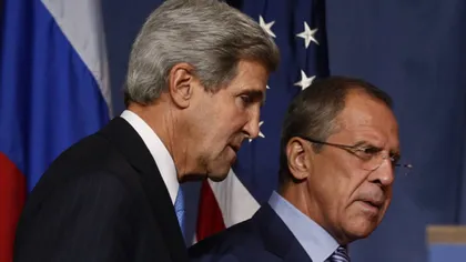 Noi negocieri privind dosarul sirian între Lavrov şi Kerry, joi şi vineri, la Geneva