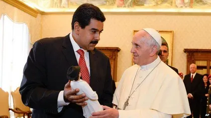 Venezuela cere ajutorul Papei Francisc pentru rezolvarea crizei din ţară