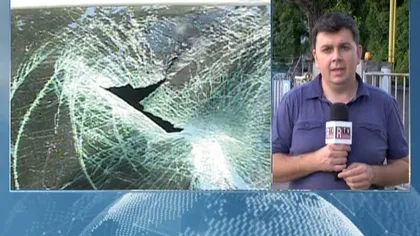 Gest şocant al unui bărbat din Turda. A distrus o maşină pentru că era parcată prea aproape de garajul său