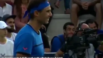 Gest incredibil făcut de Rafael Nadal! Tenismenul a întrerupt un meci pentru a putea fi găsită o fetiţă care se pierduse în tribune