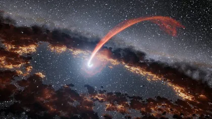 Gaura neagră şi ecourile unei morţi stelare: Fenomenul de 
