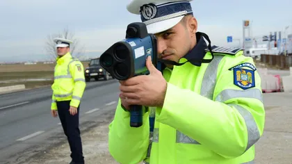 Şofer vitezoman depistat de poliţişti pe autostrada A3 Turda-Borş. Conducea cu 232 de kilometri la oră