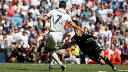 Cristiano Ronaldo-primul meci jucat în acest sezon, primul gol marcat. Real a învins cu 5-2 pe Osasuna