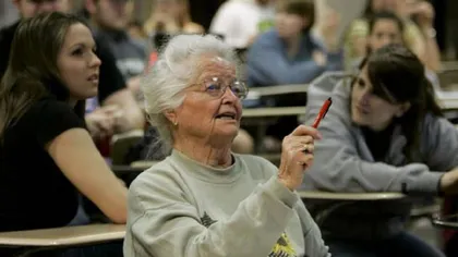 Lecţii de viaţă de la Rose, studentă la 87 de ani