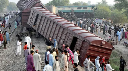 Accident feroviar în Pakistan. Cel puţin şase morţi şi peste 150 de răniţi UPDATE