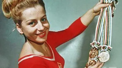 Vera Ceaslavska A MURIT. A fost gimnasta cu cele mai multe medalii olimpice de AUR